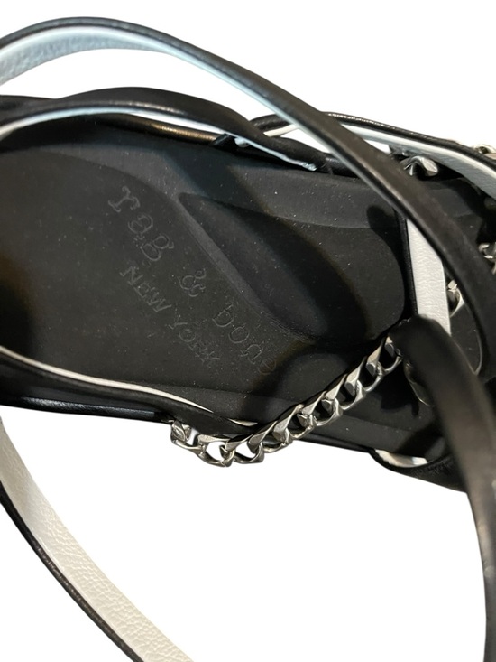 NWOT Rag & Bone Black Logan Platform Size 37.5 - Picture 13 of 16